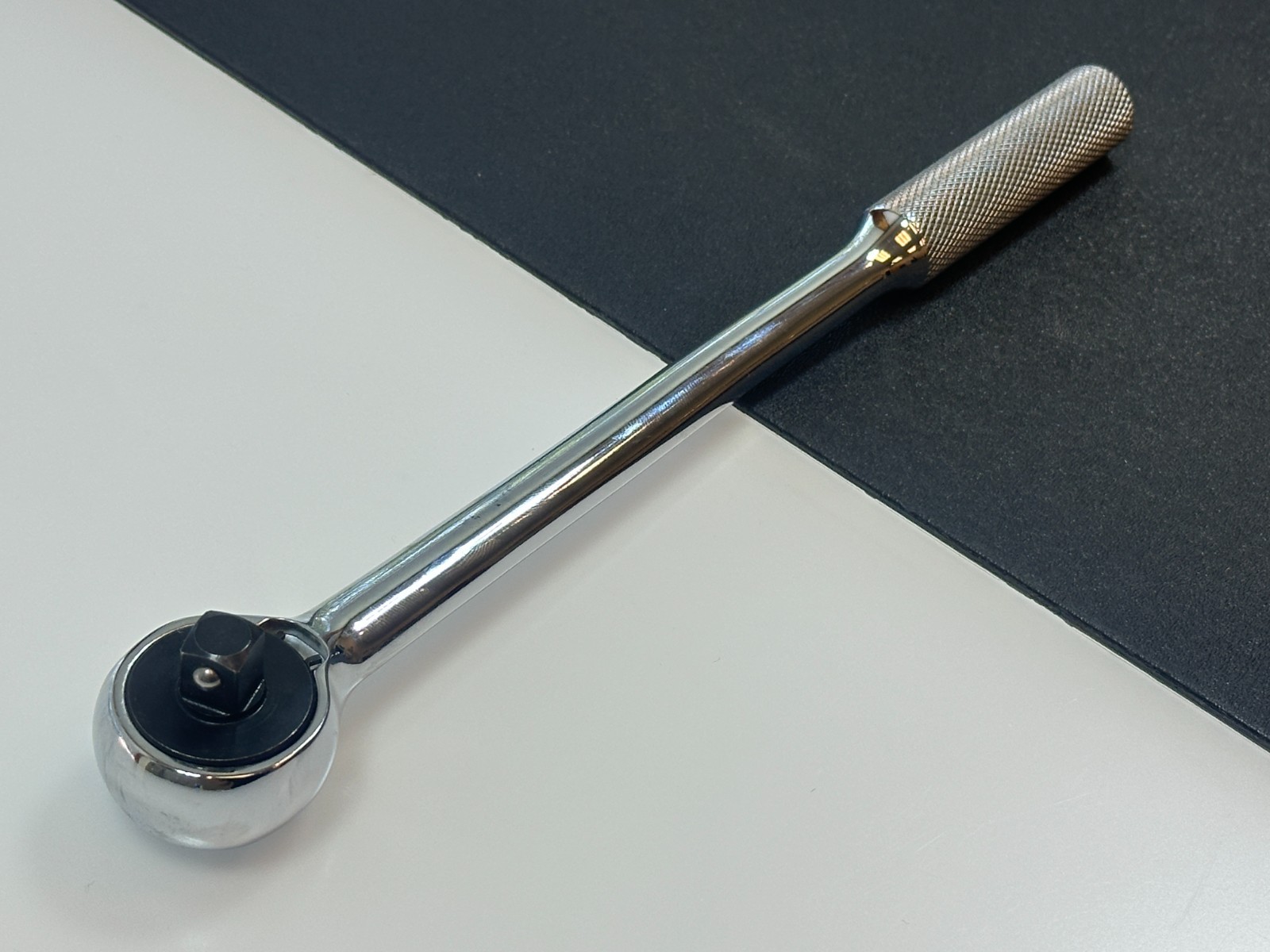 NEW SK Tools Professional USA 45179 Knurled 10″ Long Handle 3/8″ Drive Ratchet