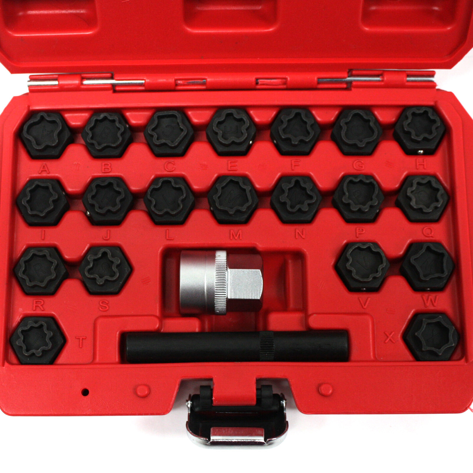 22pc Wheel Locking Key Set for Audi Anti-Theft Wheel Rim Lug Nut Master Removal