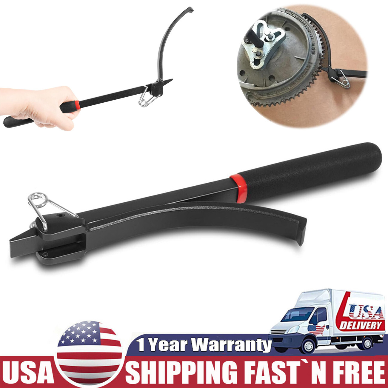 23800 Flywheel Turner Turning Wrench Flex Plate Holder For Most Vehicles