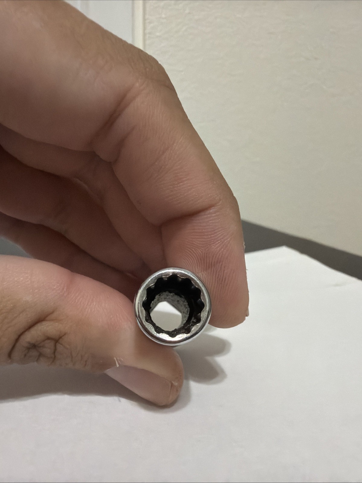 Snap-on SF121 – 3/8″ – 3/8″ Drive – 12 Pt Chrome Deep Socket USA