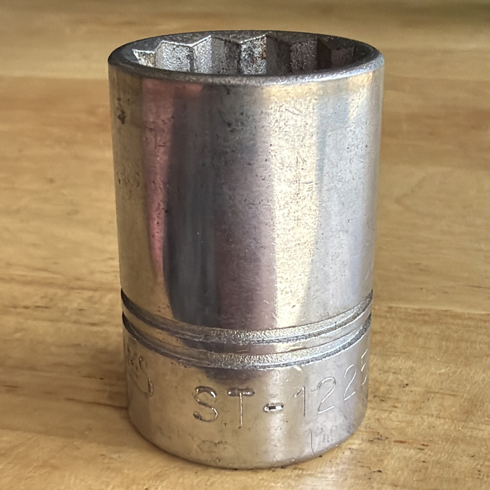 Williams Tools 25/32″ Shallow Socket 1/2″ Drive 12 Point ST-1225 Made in USA
