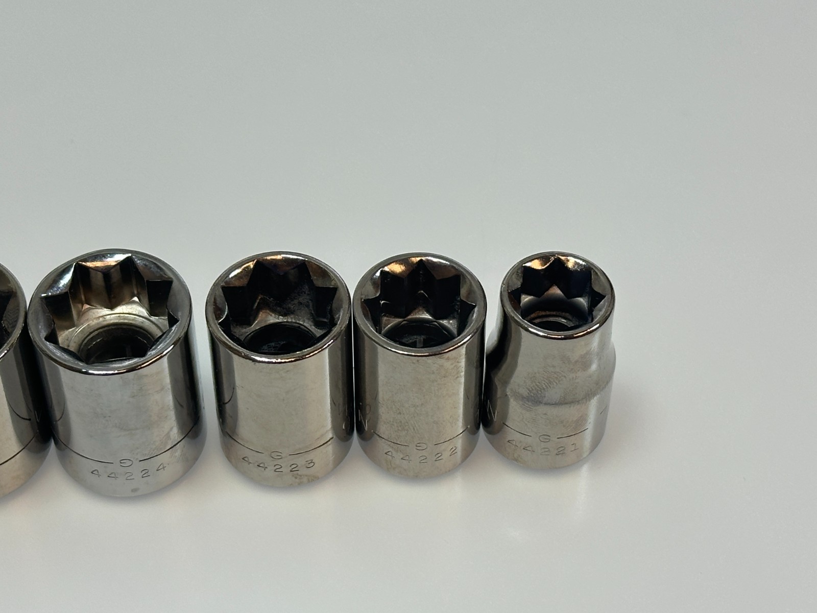 🇺🇸 Craftsman USA 6pc 1/2” Drive 8 Point Double Square Socket Set (NOS w/ Bag)