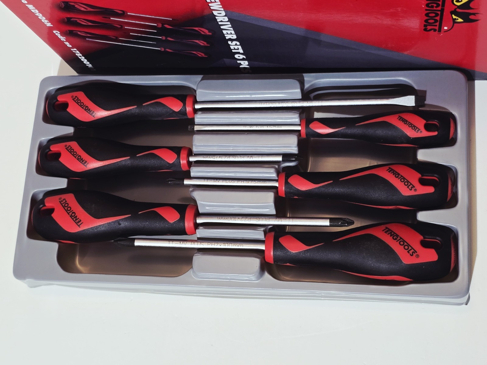 New Teng Tools MD906N Set of 6 Screwdrivers