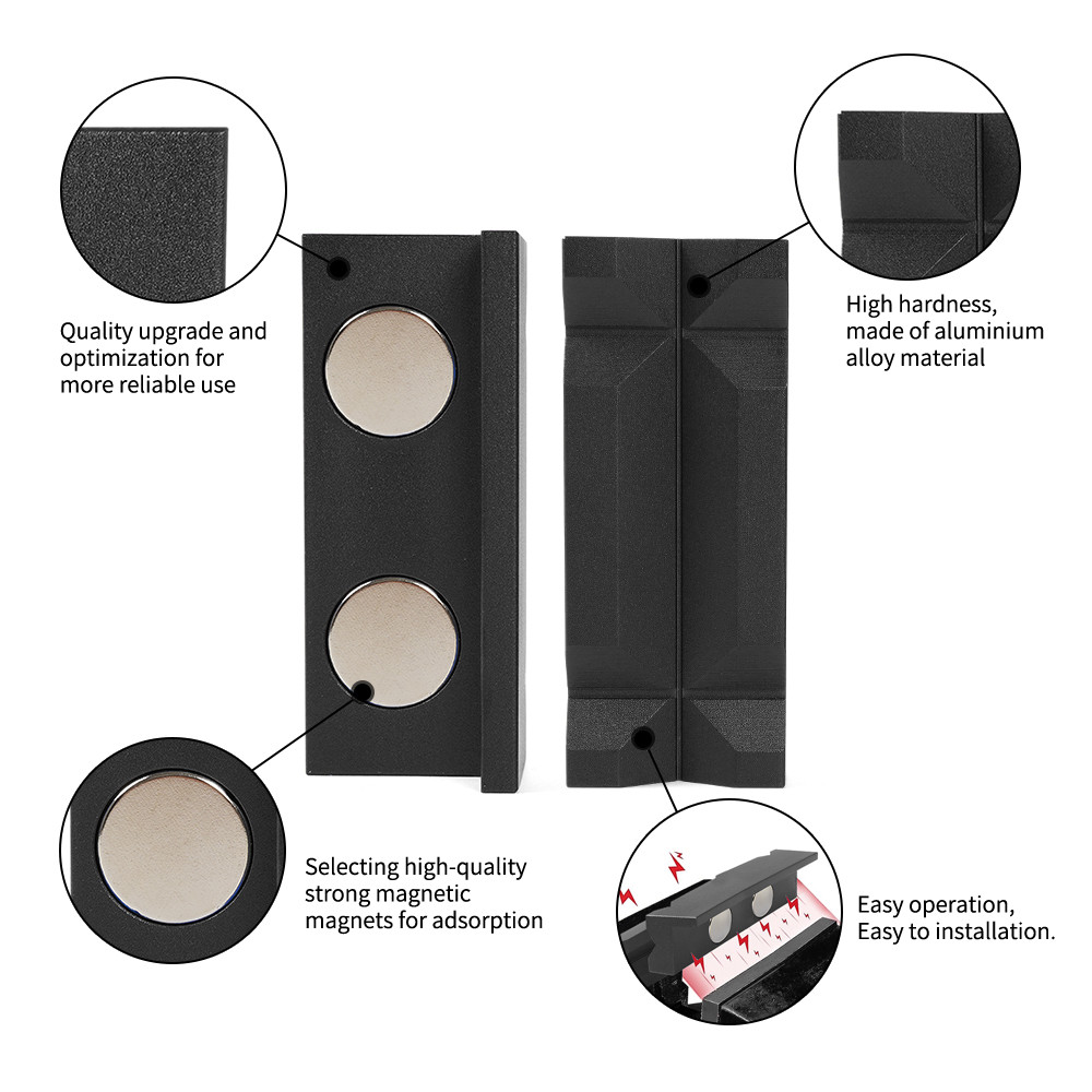 Vise Jaw Protective Inserts Tool with Strong Magnetic for AN Fittings Assembly