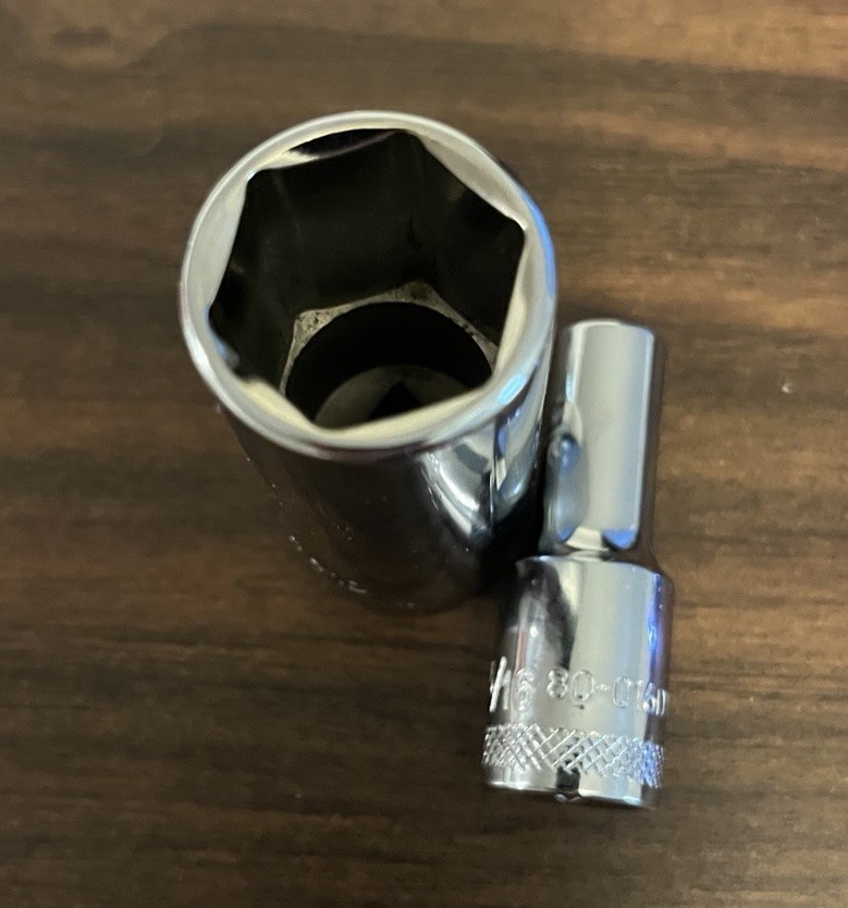DeWalt 3/8″ Drive Deep Well 6 point SAE Sockets, ChooseSize