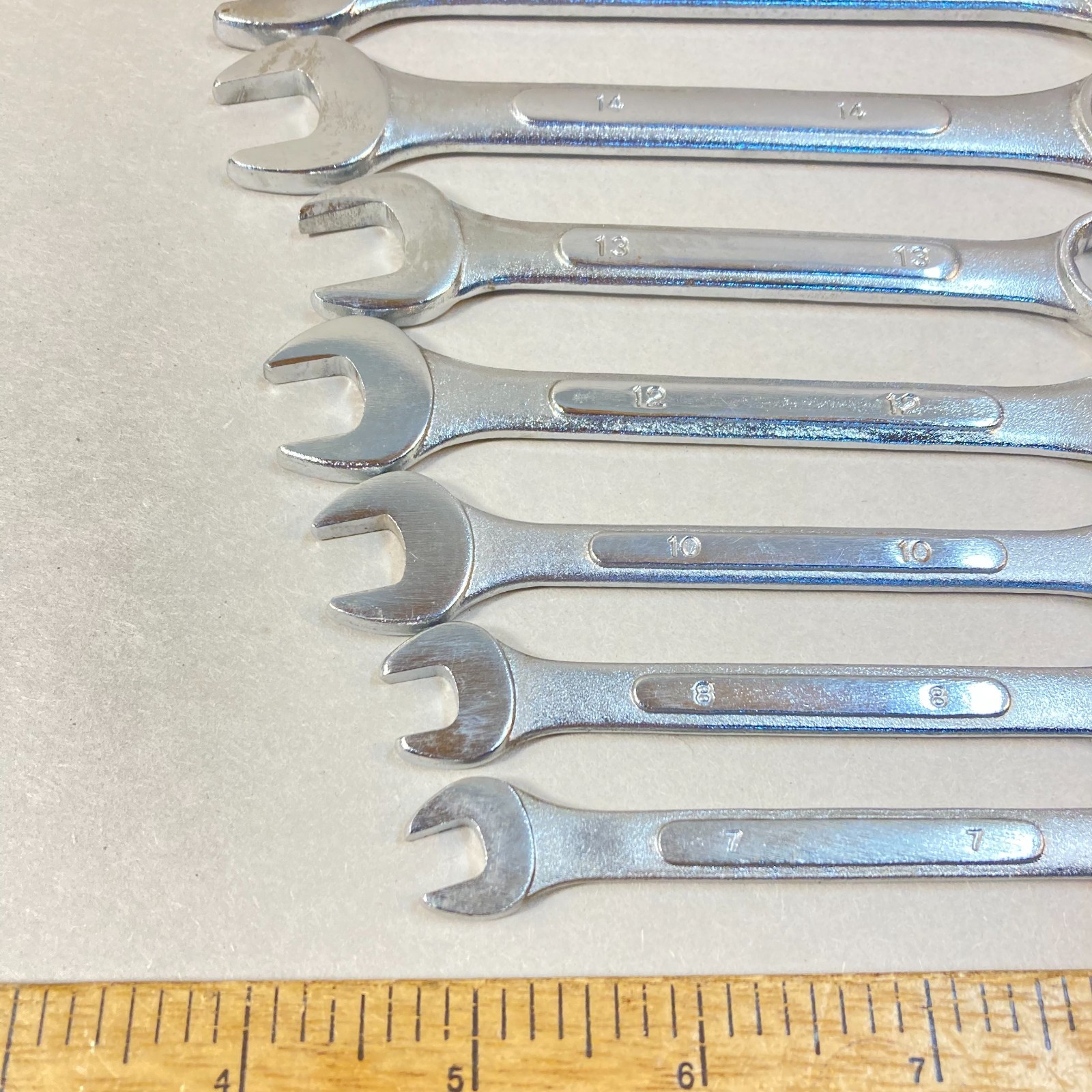 Combination Wrench Set 9 Pc Metric Drop Forged 12 Point