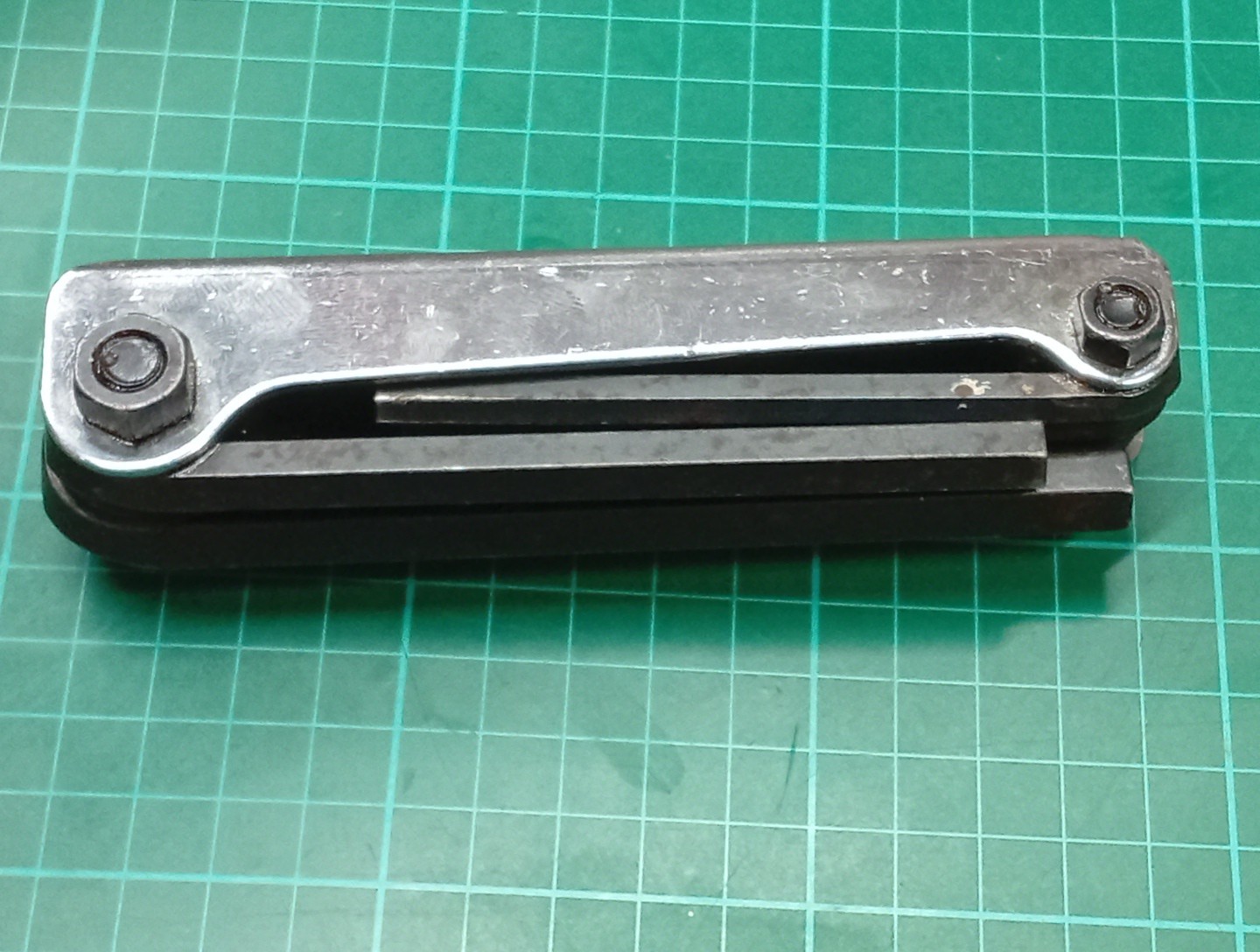 Vintage Facom 86H JE7A, Allen / Hex Key Metric Set 2.5mm – 10mm, Made In France