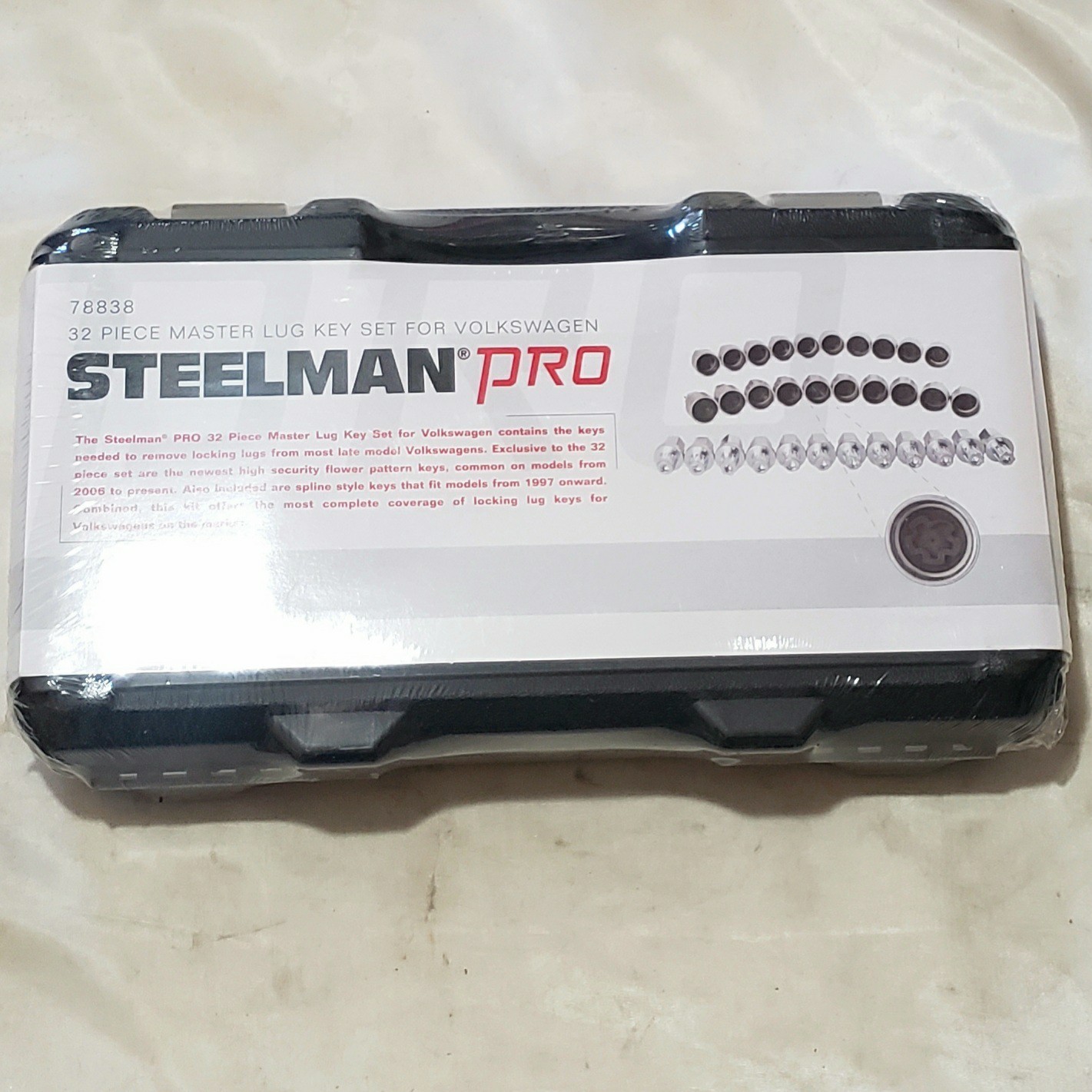 Steelman Pro 32 Piece Master Lug Key Set For Volkswagen VW 78838