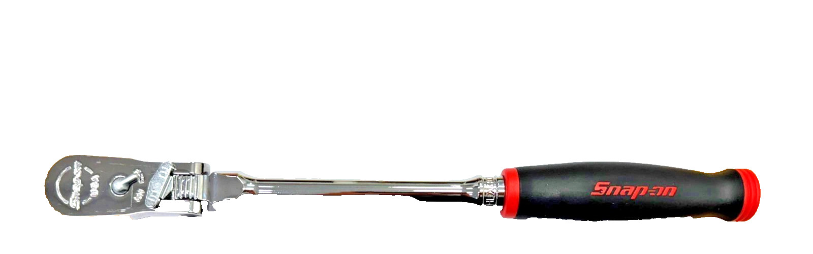 New Snap-on™ 3/8″ drive Red SoftGrip 13″ Long Locking Flex Head Ratchet FHLX80B