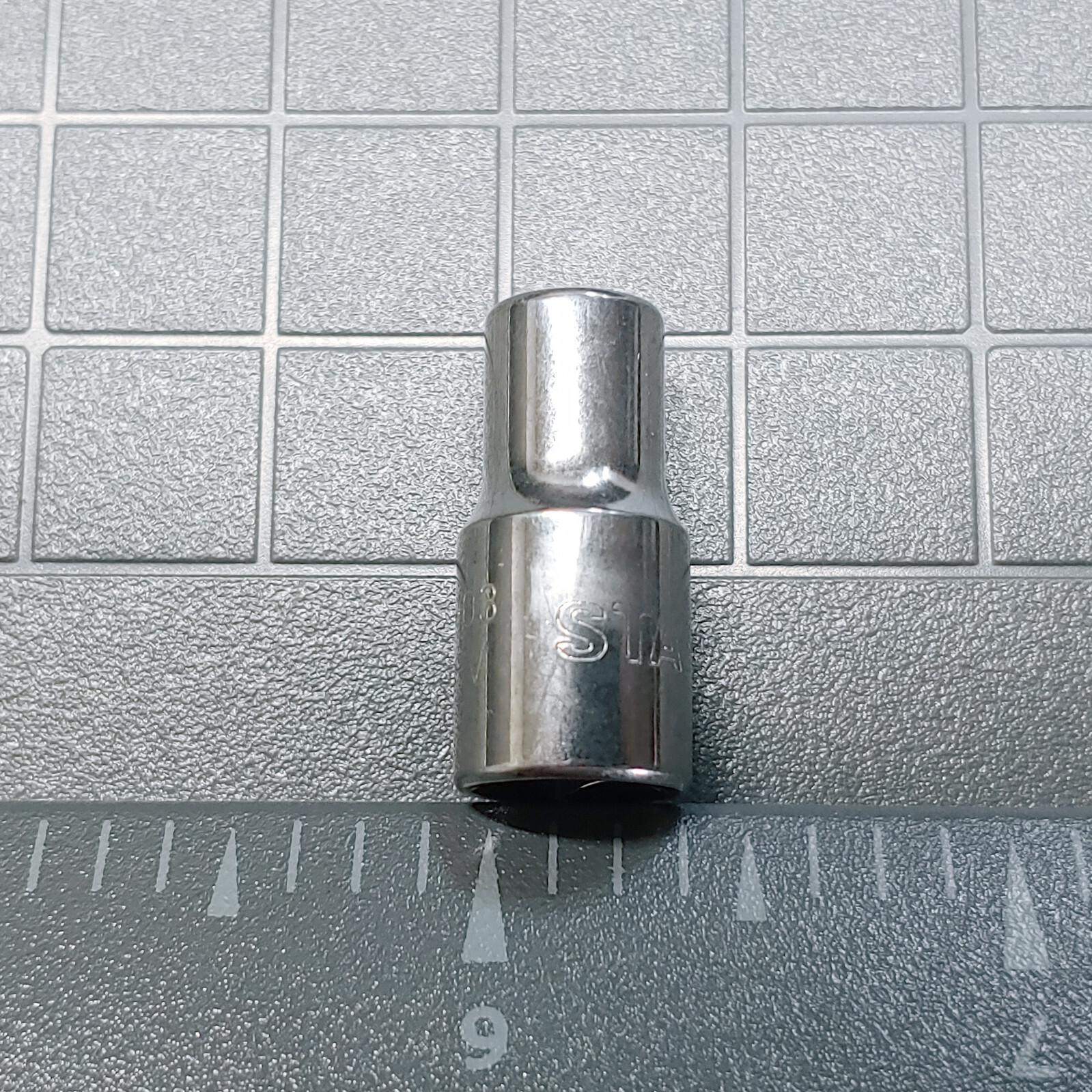 Stanley 6mm Metric 1/4″ Drive Chrome 6-Point Socket