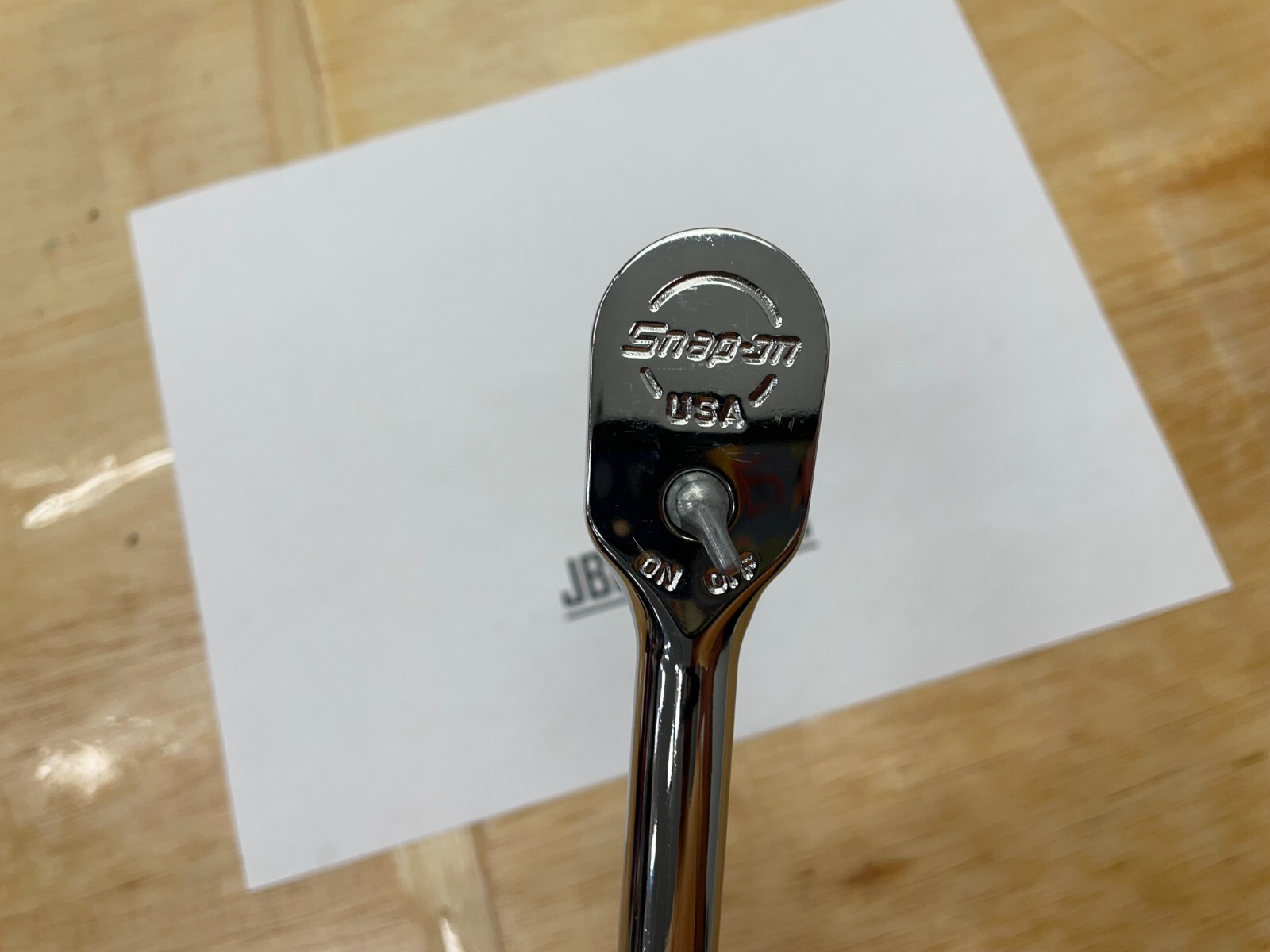 Snap-on Tools NEW PEARL PINK 3/8″ Drive Hard Extra-Long Fixed Ratchet FHLLD80PP