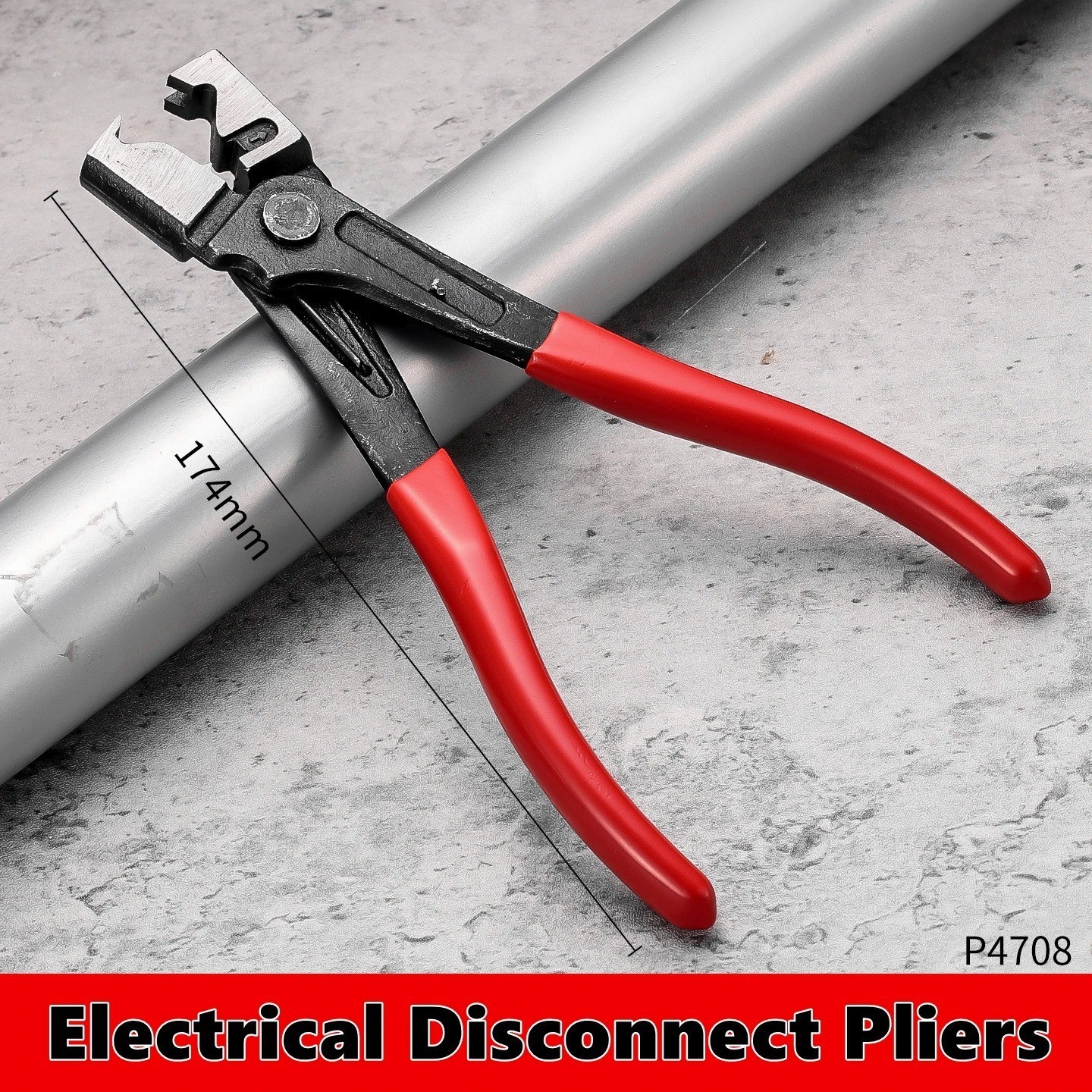 4Piece Automotive Electrical Disconnect Pliers with 8 Terminal Removal Tools Kit