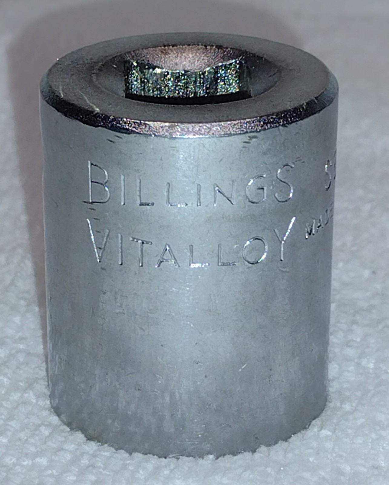 Vintage Billings Vitalloy S824 – 1/2 Drive SAE 3/4″ 8Pt Shallow Socket