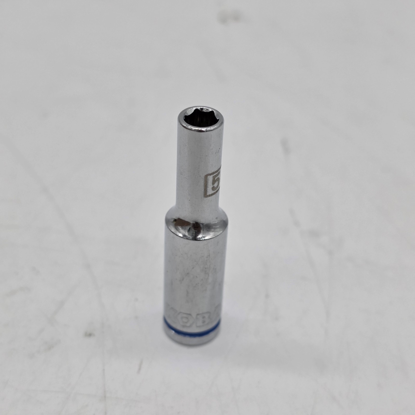 Kobalt 337785 5mm Deep Socket 1/4″ Drive 6-Point Metric Chrome Vanadium 10 count