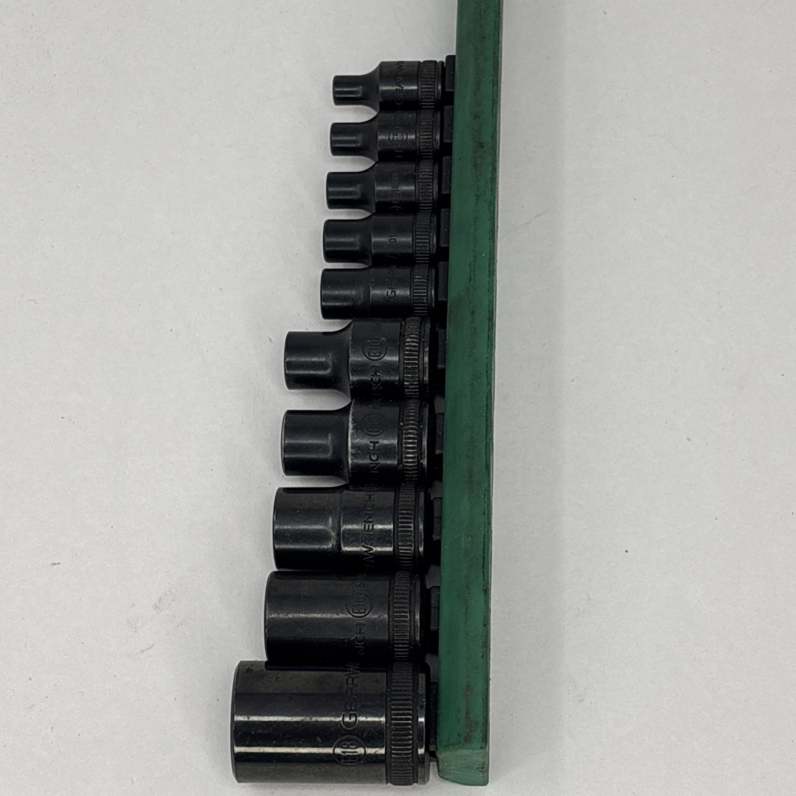 Gearwrench External Torx Socket Set 1/4″ 3/8″ 1/2″ Drive 10Pc W/ rail