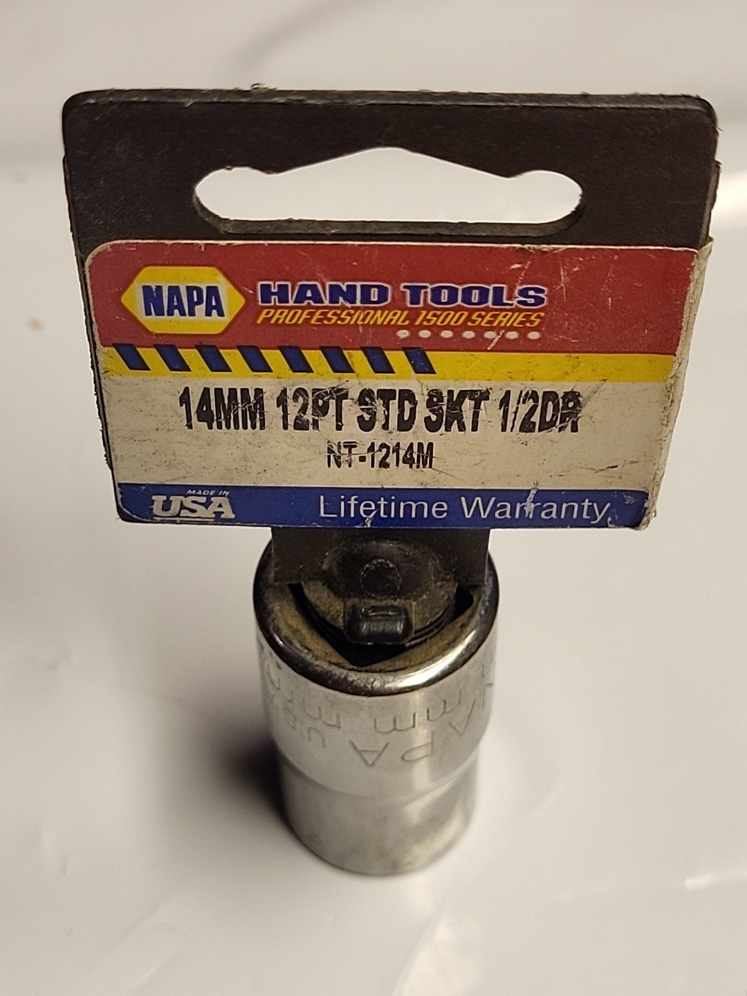 NAPA Tools 14mm 1/2 inch drive 12 point socket