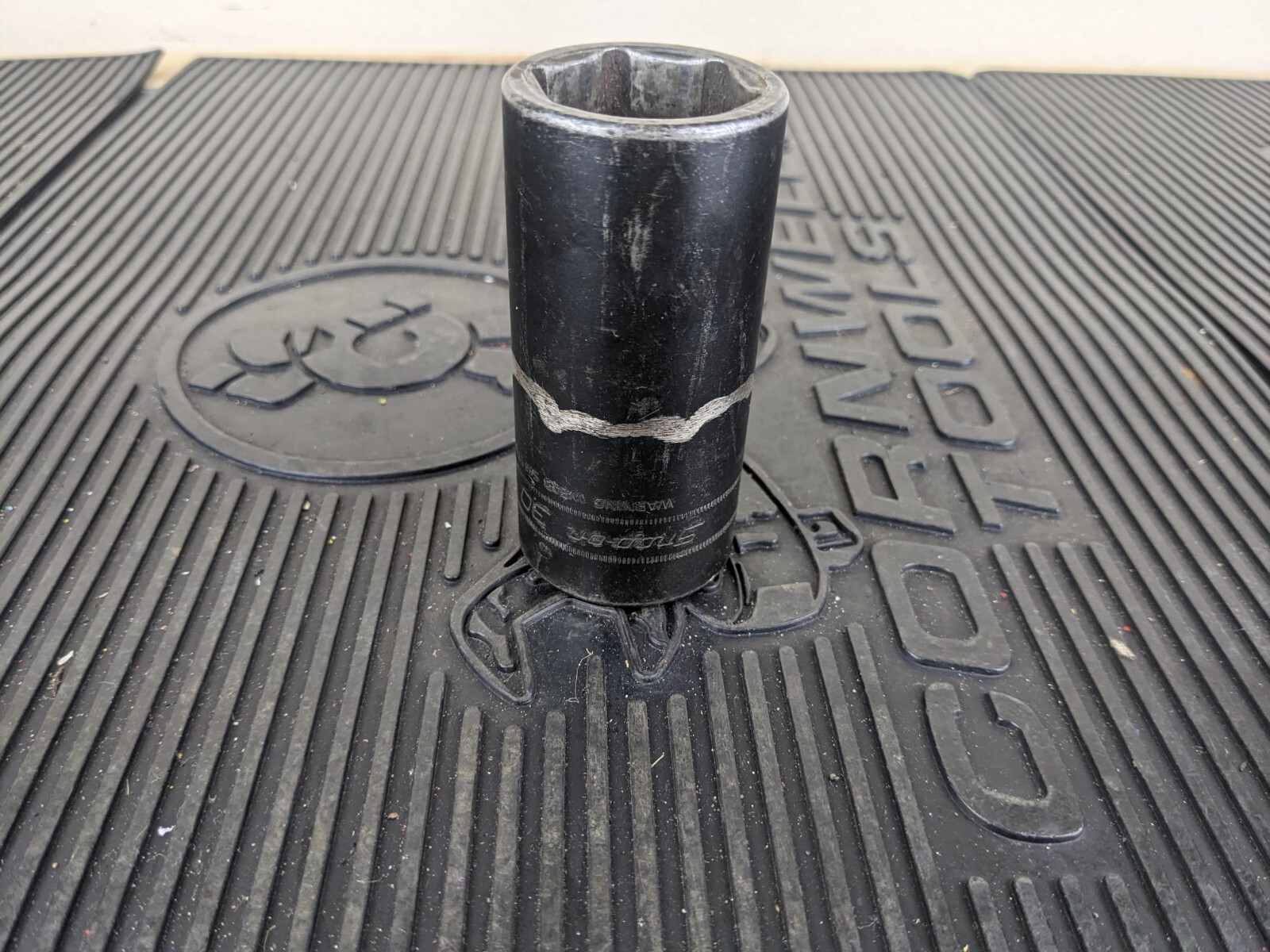 #aw108 SNAP ON SIMM300 30MM 1/2″ DRIVE METRIC 6 POINT DEEP IMPACT SOCKET USA