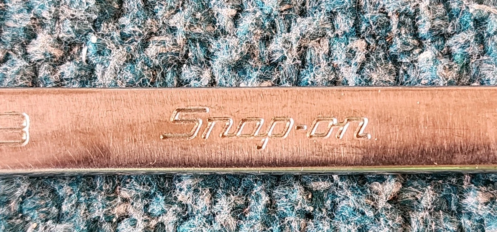 Snap-on USA, 3/8″, 12-Pt. Short Length Chrome Combo Wrench OEX120B! Grind Marks.