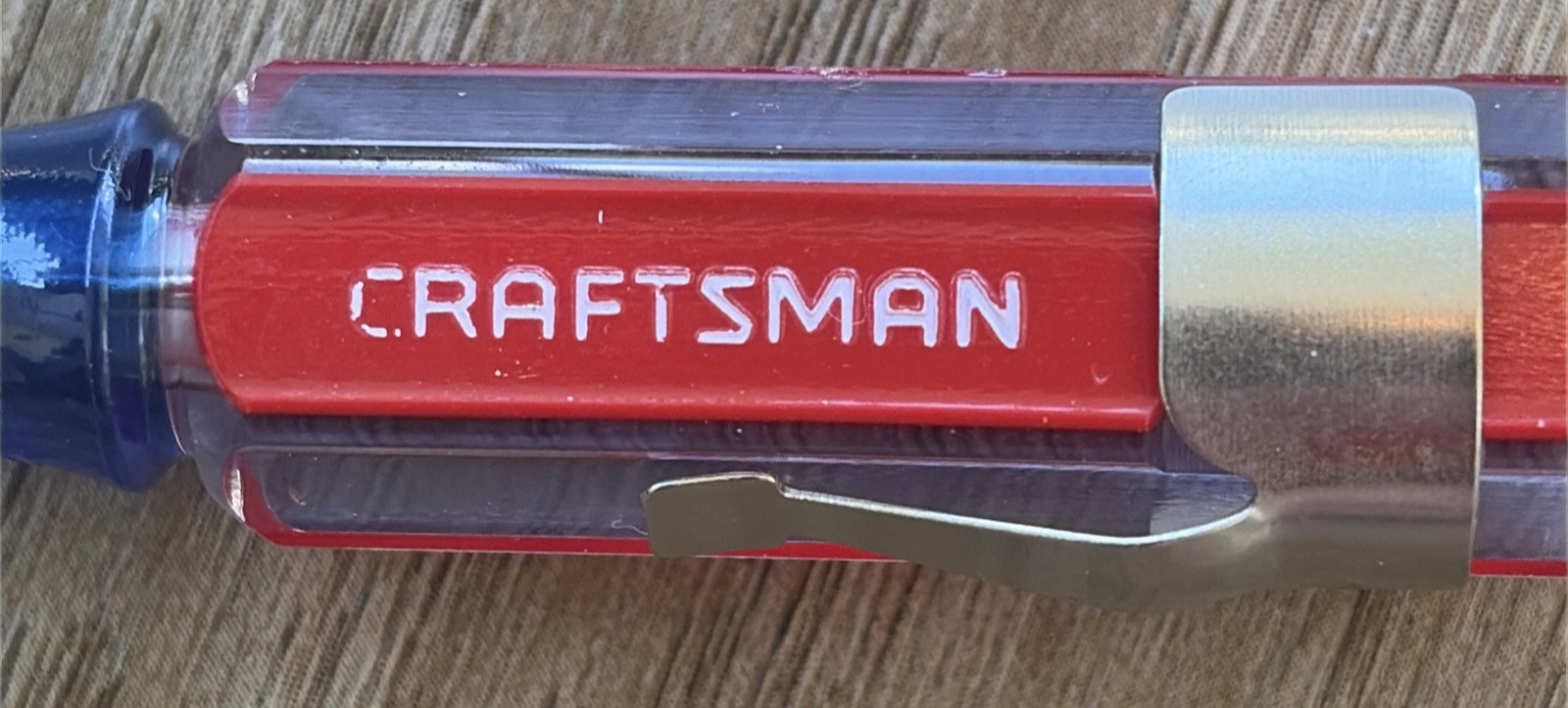 Craftsman 1/8″ Slotted Flathead Screwdriver with Clip 41421 Z AJ USA 4.5 inch