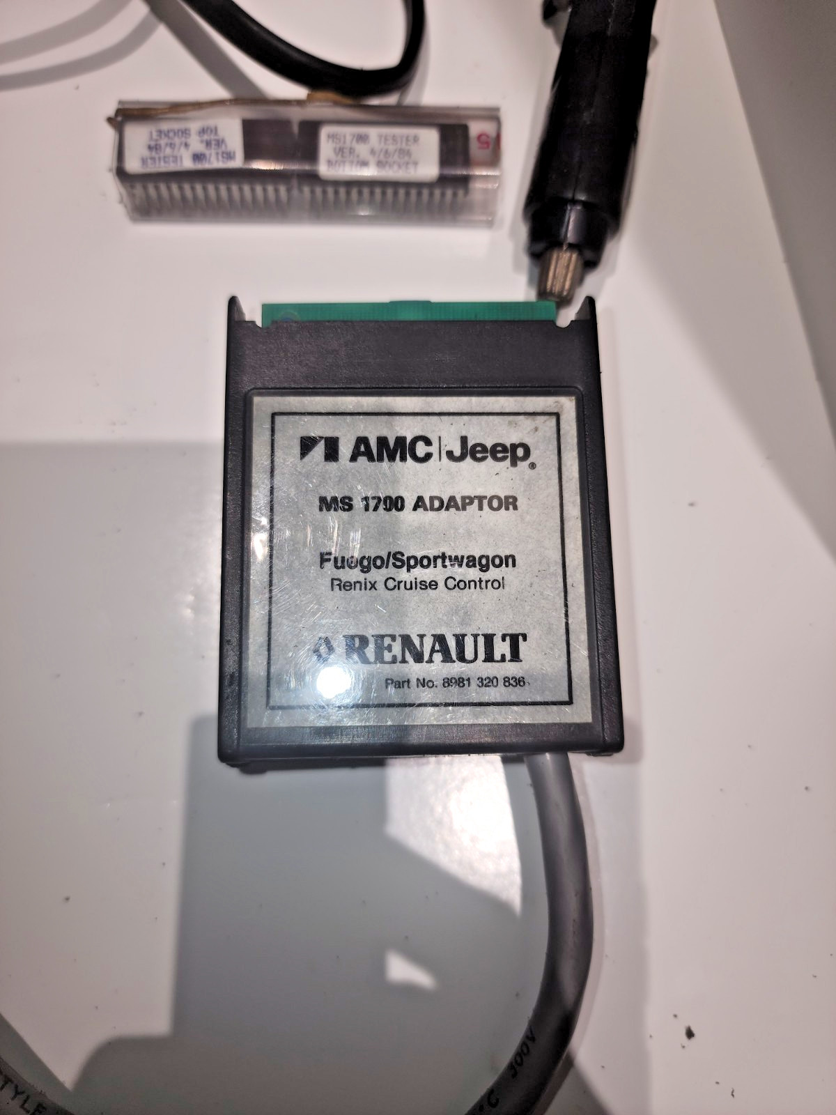 AMC Jeep Renault L-Jetronic and TA 4139 Adapter, OEM Kit, Used, Tested
