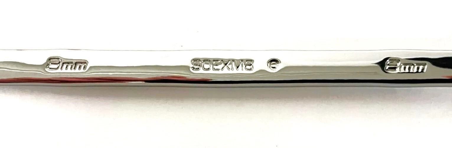 New Snap-on™ 8 mm 12-Point Metric Standard Combination Wrench SOEXM8
