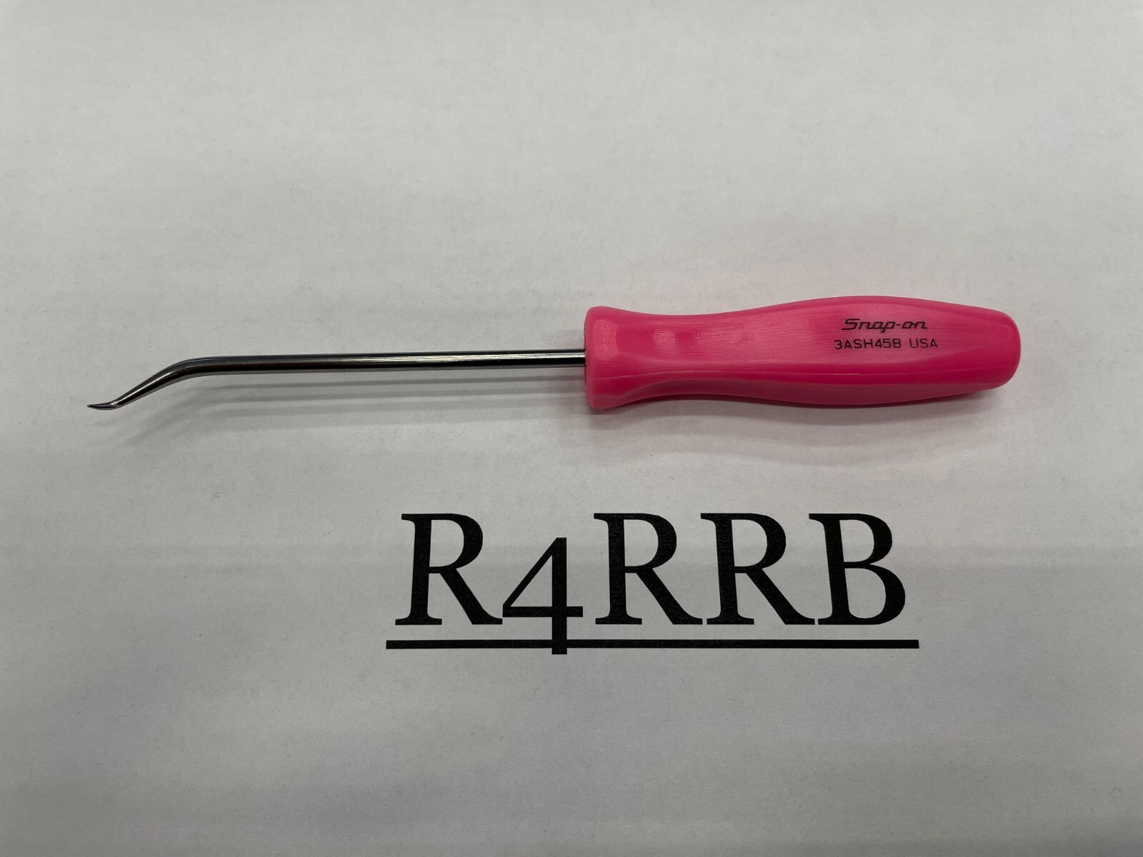 Snap-on Tools USA NEW Classic PINK Mini Hard Handle 45° Pick 3ASH45BPK