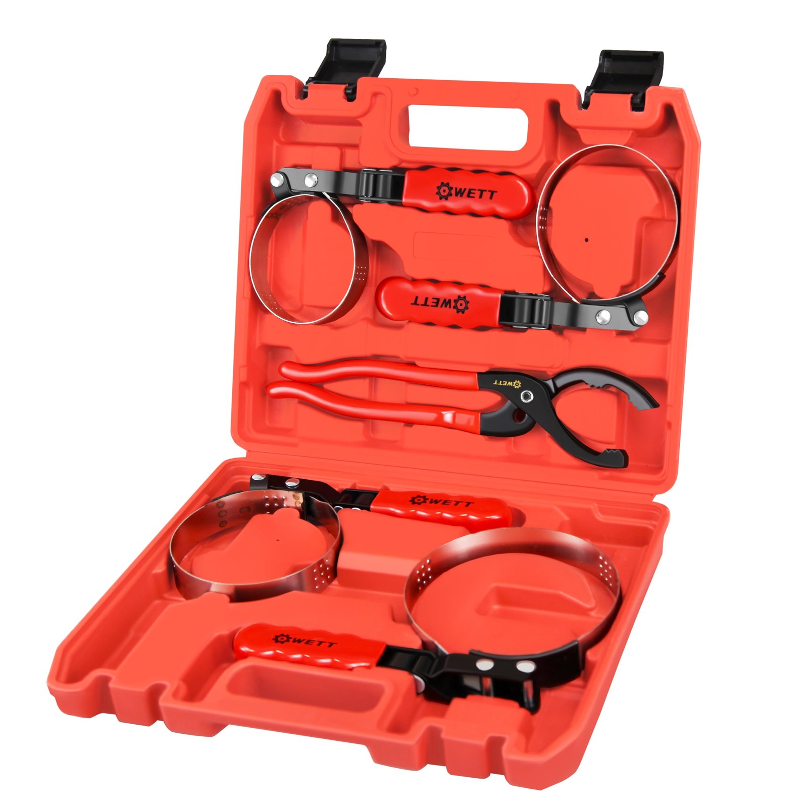 Swivel Oil Filter Wrench Set, 5-Piece Standard Oil Filter Removal Tool, with …