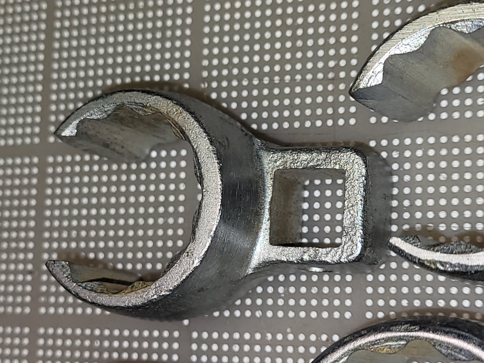 8 Pc. SNAP-ON 3/8″ Dr. 12 Pt Flank Drive Deep Flare Nut Crow Foot Wrench Set