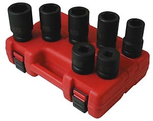 Sunex Tools 5697M 7 Piece Deep Metric Impact Socket Set NEW!