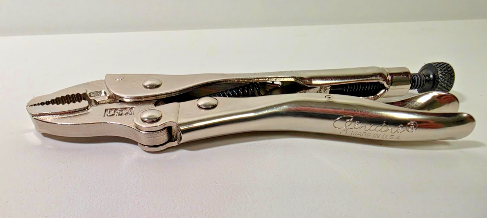 *NEW* Snap-On LP7WC Straight Jaw 7” USA MADE Locking Pliers FAST FREE SHIPPING!!