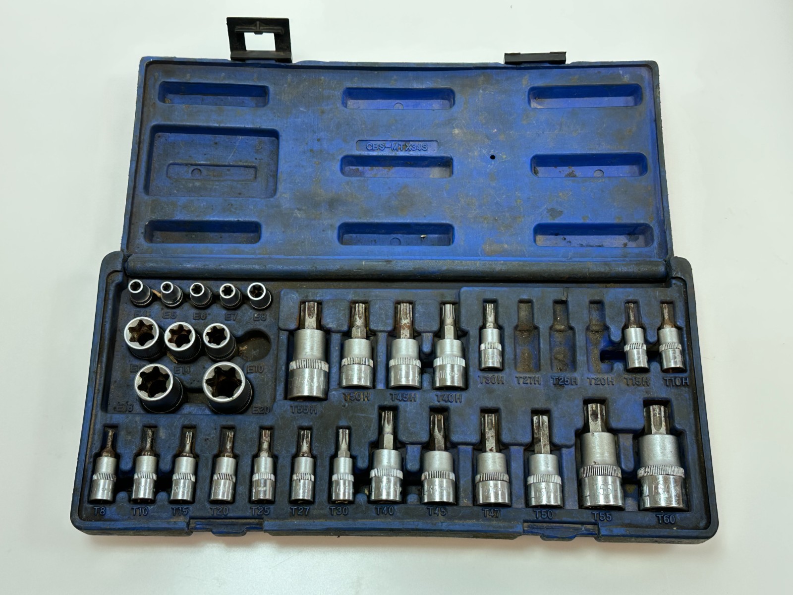 Cornwell Tools CBS-MTX34S 30pc Master Torx Socket Set w/ 1/4, 3/8 & 1/2″ Drive