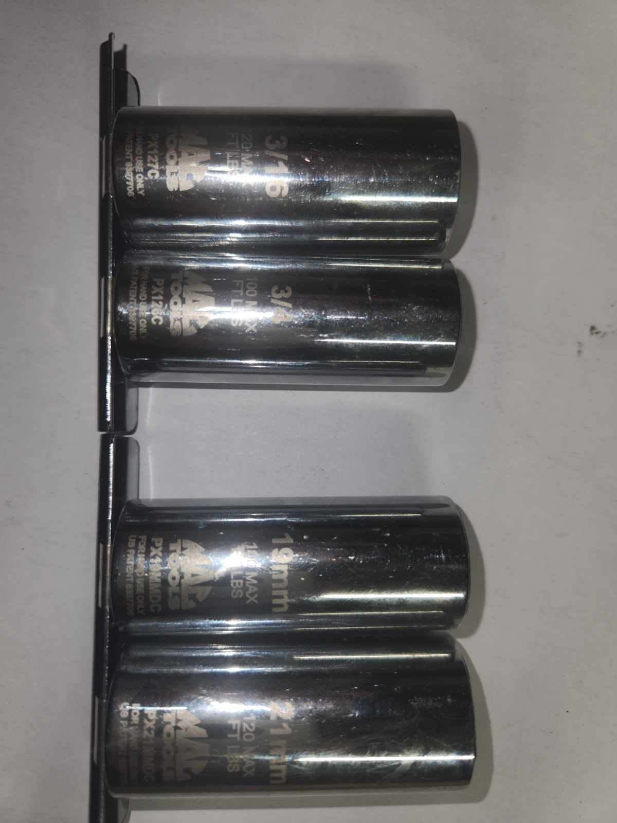 Mac 4 PIECE DEEP WELL PROTECTIVE SOCKET SET.