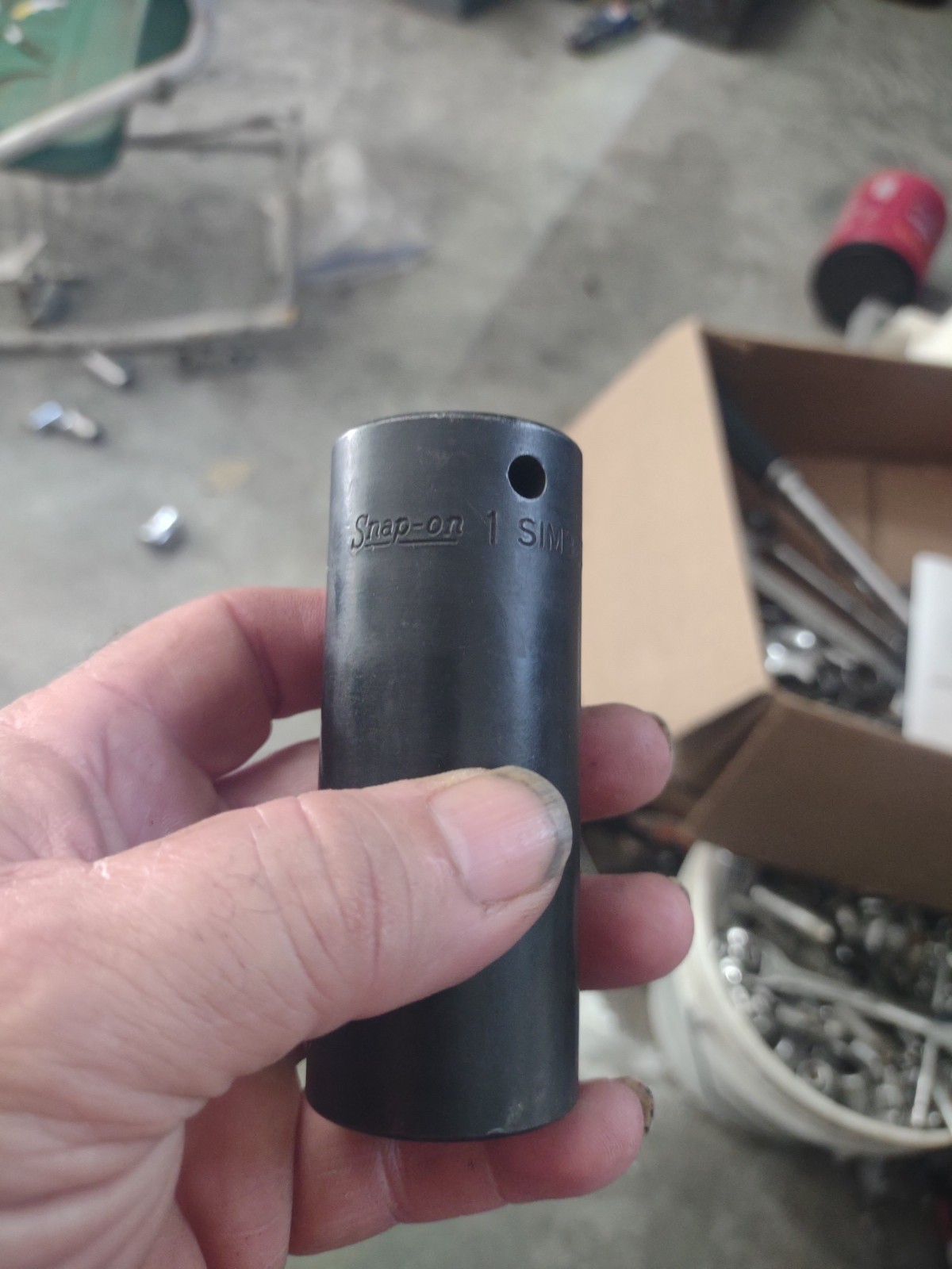 1/2 Drive Snap On 1 Inch Deep Impact Socket