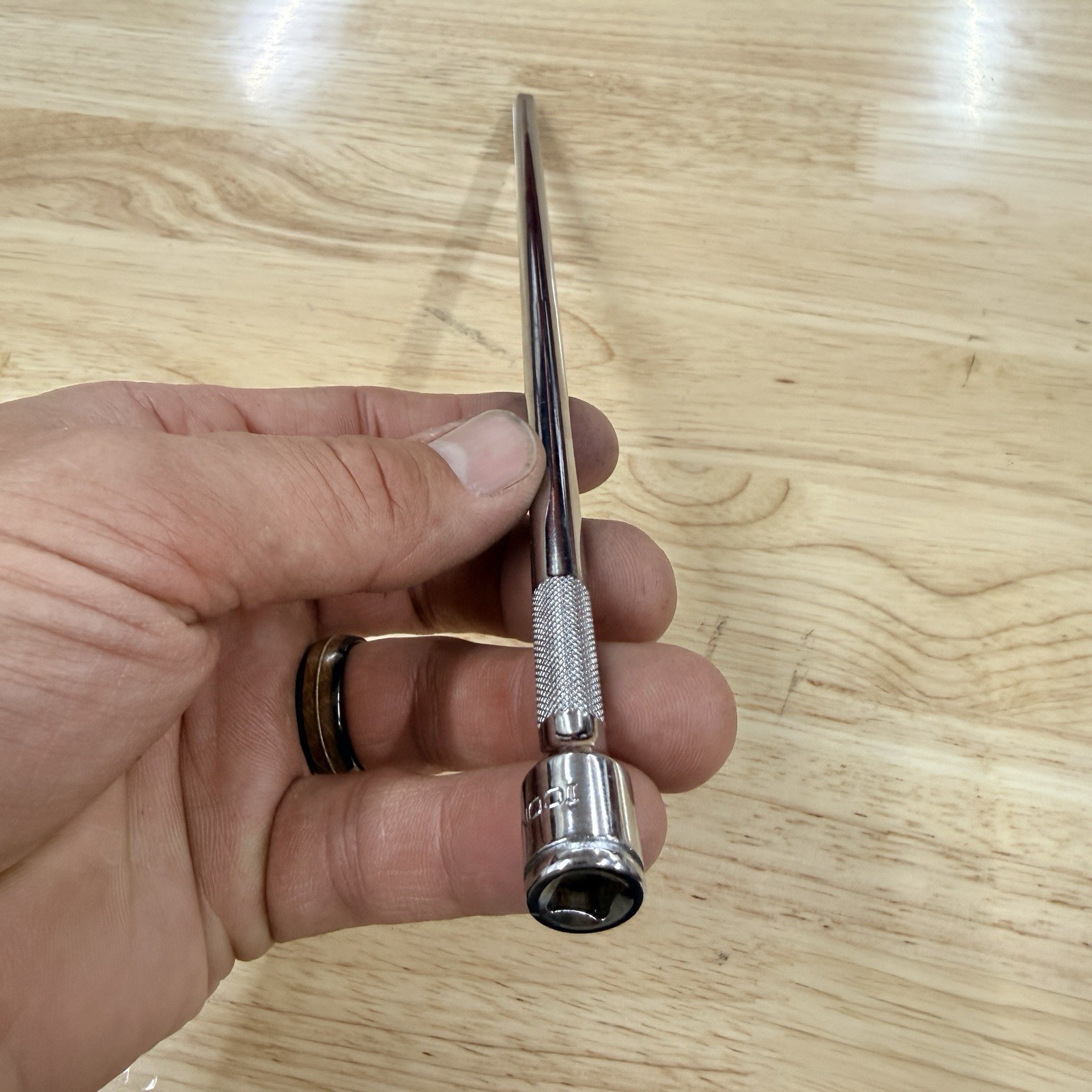 New ICON Professional 1/4” Drive 12” Long Chrome Extension E1L12