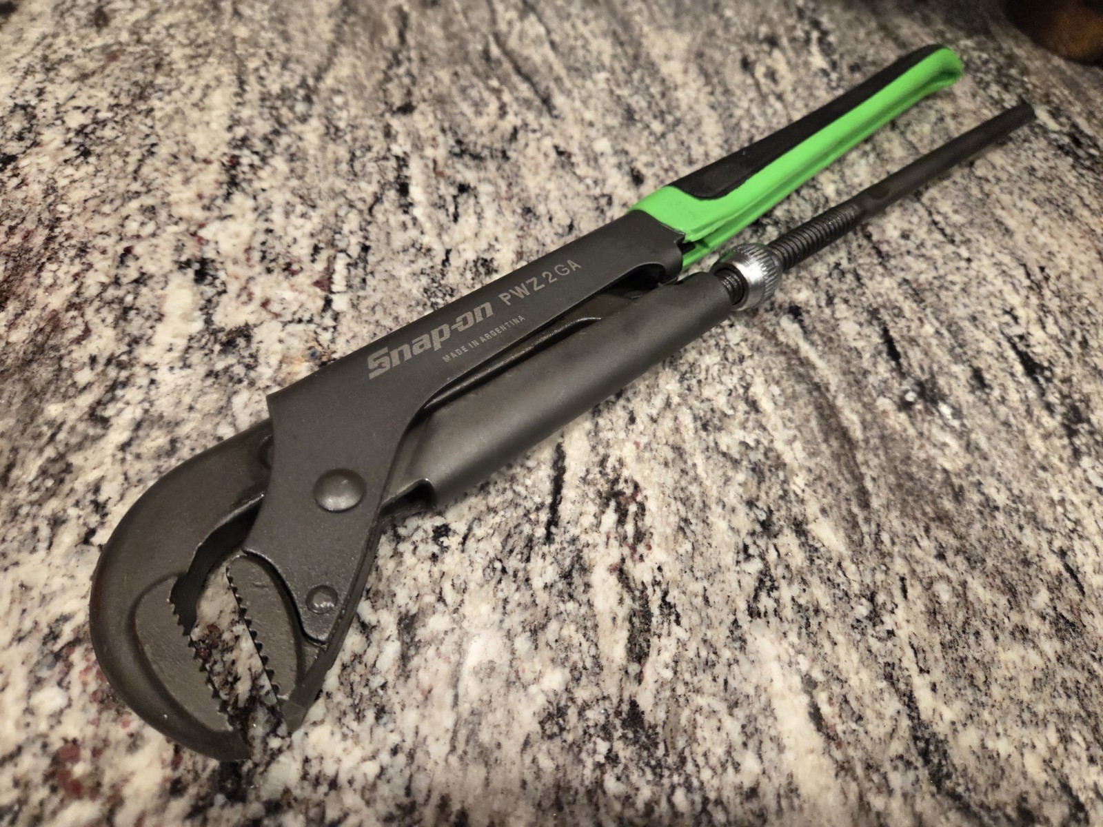 Snapon Tools 17″ Pliers Wrench- GREEN