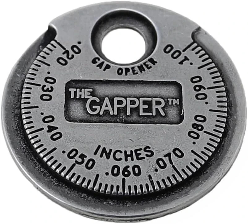 3235 Spark Plug Gapper: Coin-Style Spark Plug Gap Tool, 0.020″–0.100″ Measure…
