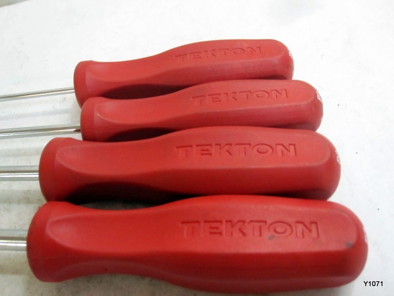 #0,1,2,3 Phillips Hard Handle Screwdriver DSP31000-DSP31003 tekton