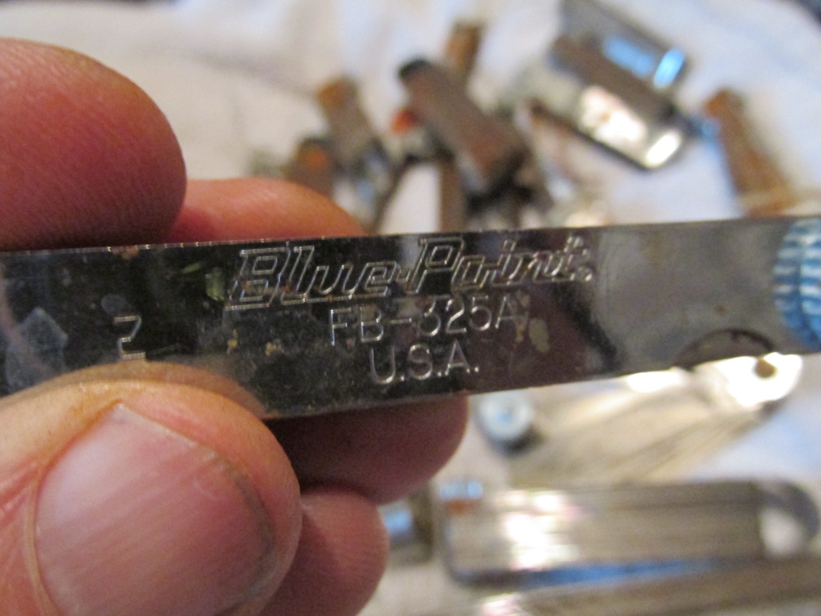 BIG LOT of 23 Blue Point FB-325A FB-335 + Feeler Gauge Sets Tools BOEING SURPLUS