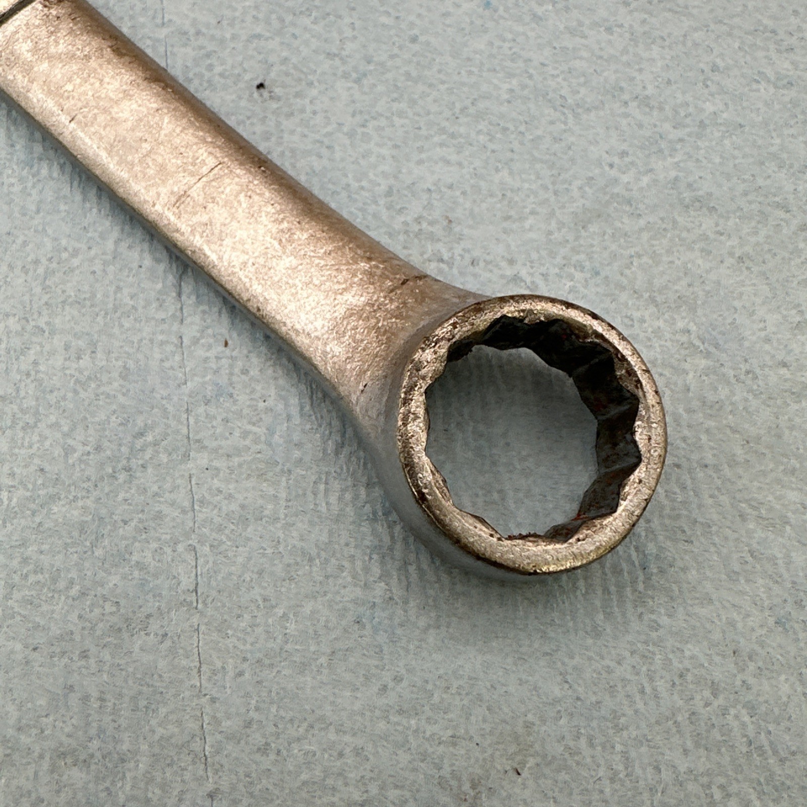 Craftsman Flying =V= 9/16″ x 5/8″ Double Box End Wrench USA Vintage