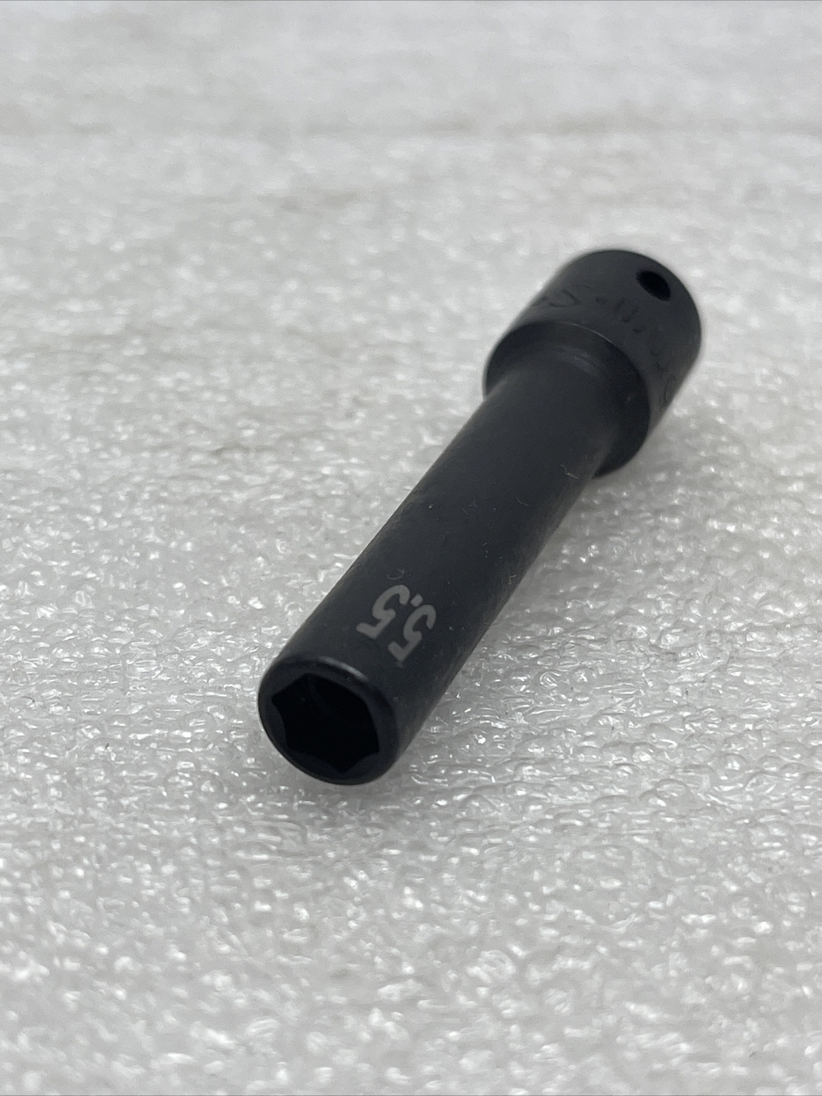 5.5mm SK Hand Tools 1/4″ Drive, 6 Point, Deep Metric Impact Socket, USA, 31065