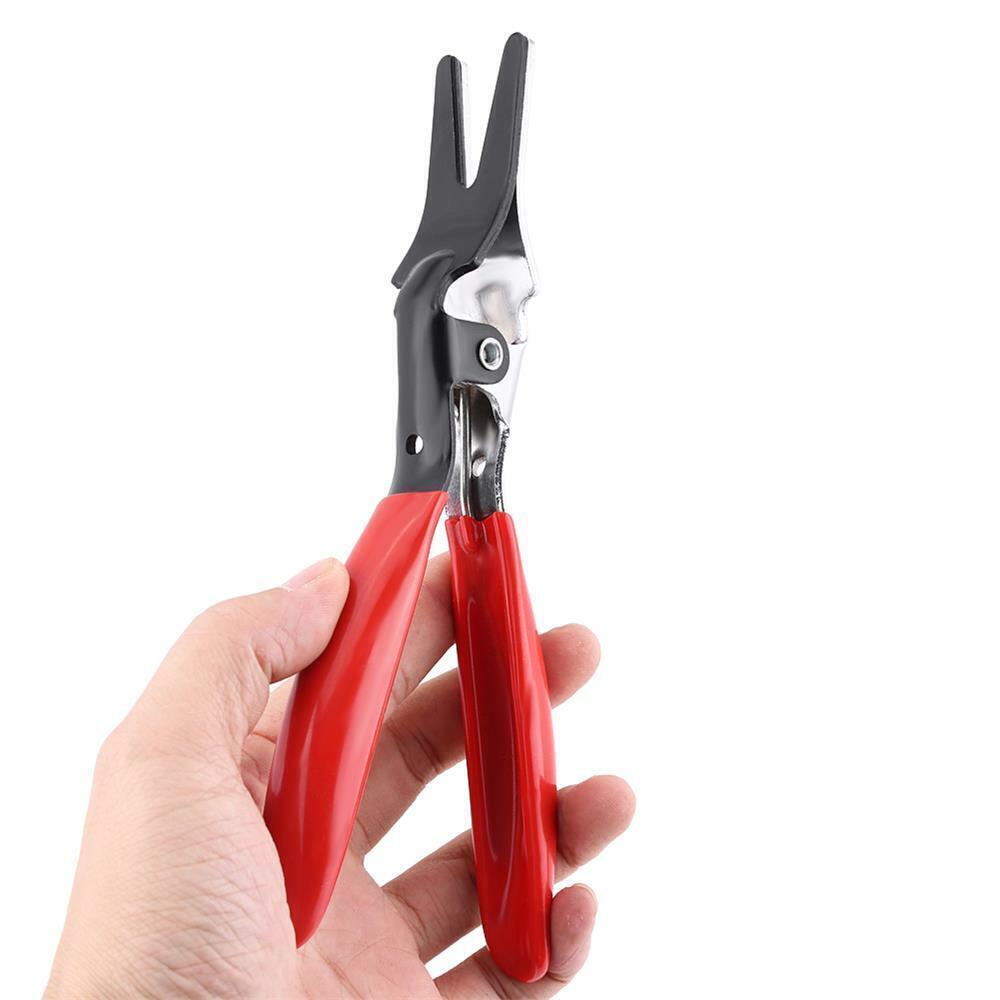 2PC Angled Auto Fuel Vacuum Line Tube Hose Remover Separator Pliers Pipe Tool