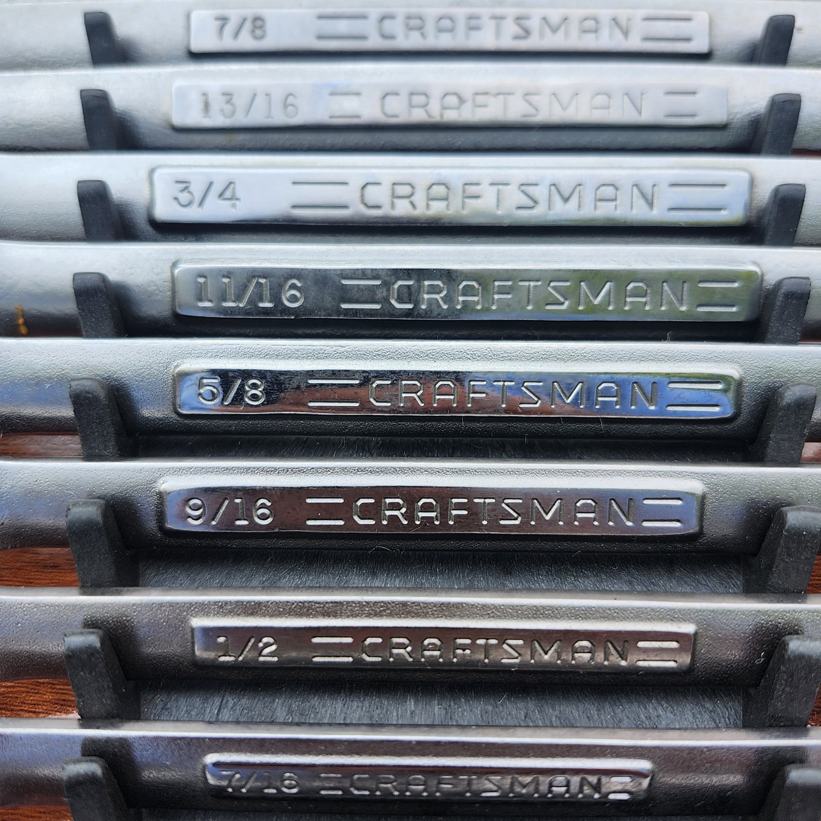 Craftsman SAE Combination Wrench Set USA 12 Point 1/4″ – 1-5/16″ 18 Tools Used