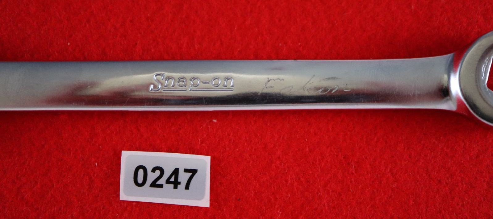 Snap On Tools RXS-16 1/2″ Flare Nut Wrench 6PT. Lot 247