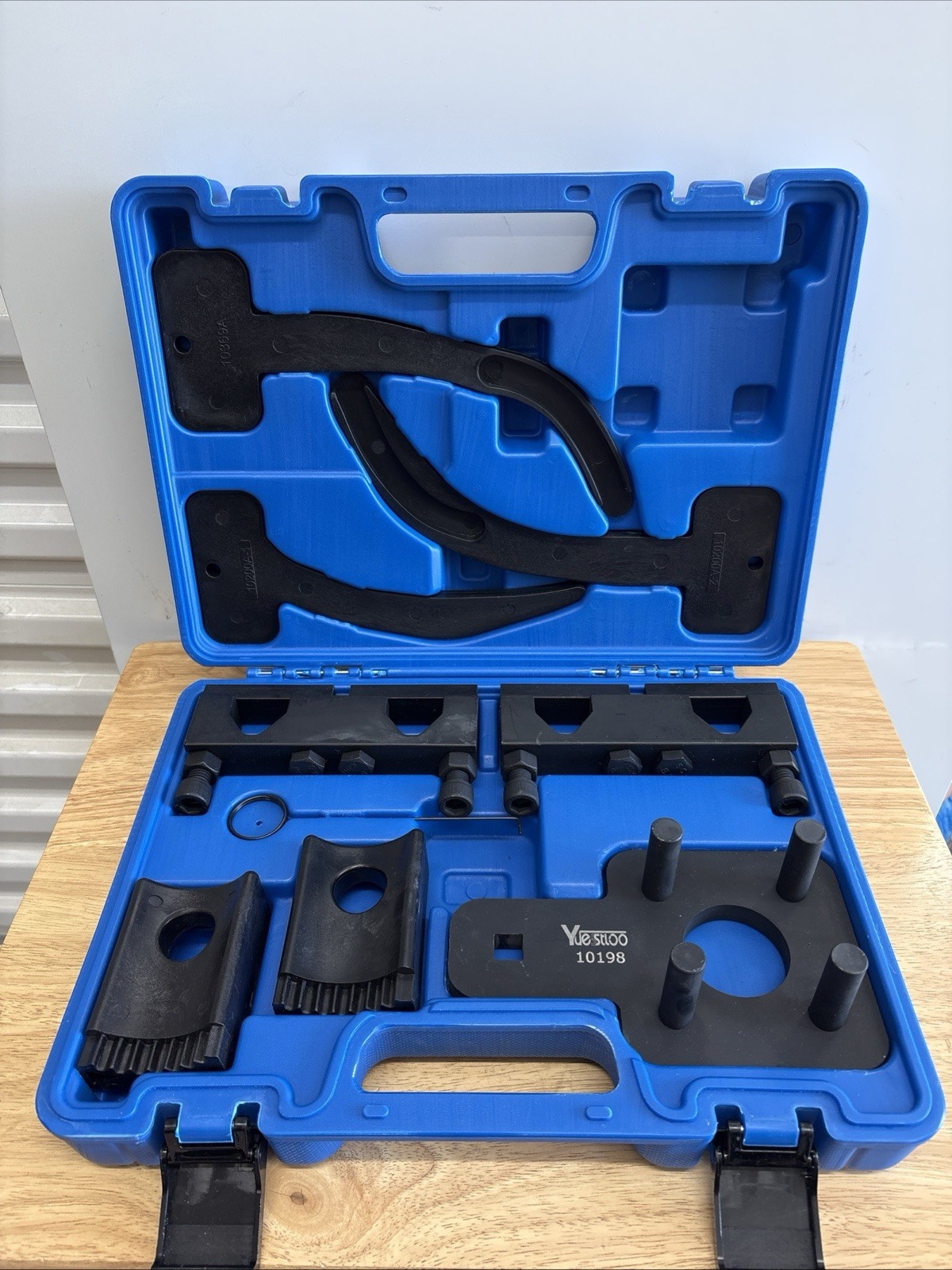 Camshaft Phaser Timing Chain Tool Camshaft Holding Tool Crankshaft Pulley 9PC