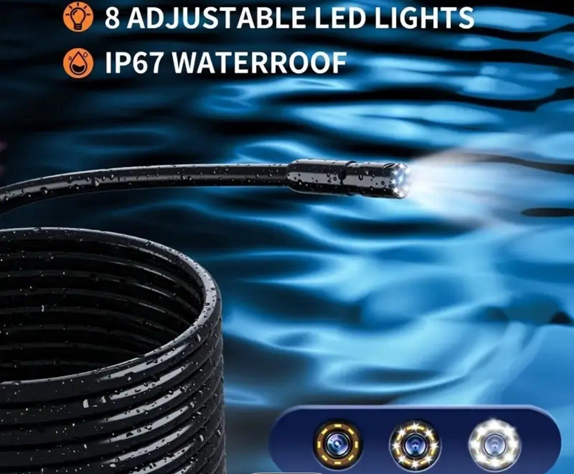 Waterproof 1080P HD Inspection Camera Endoscope