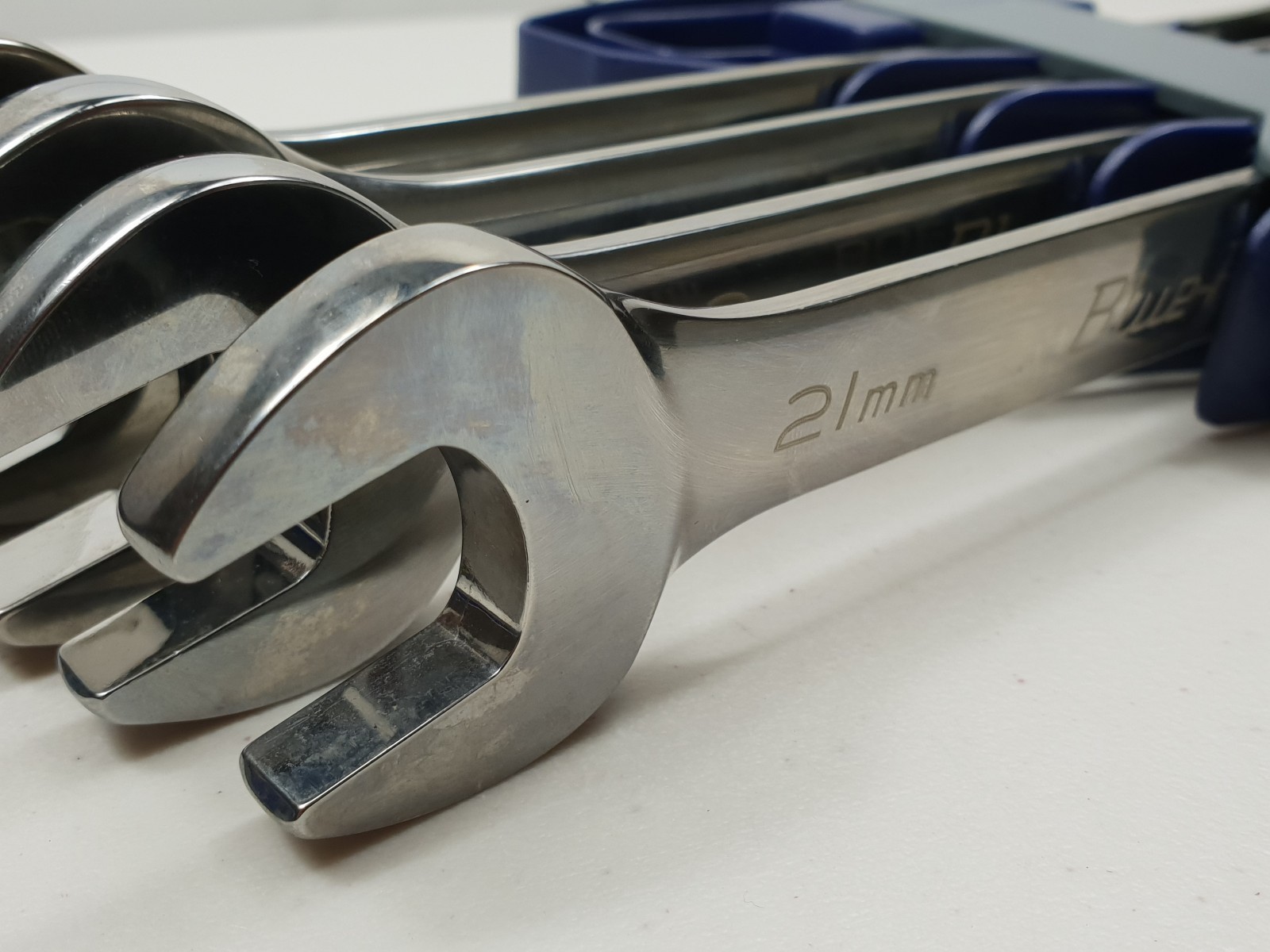 Blue Point 21-25mm Ratchet Spanner Set BOERM704 – As sold by Snap On.