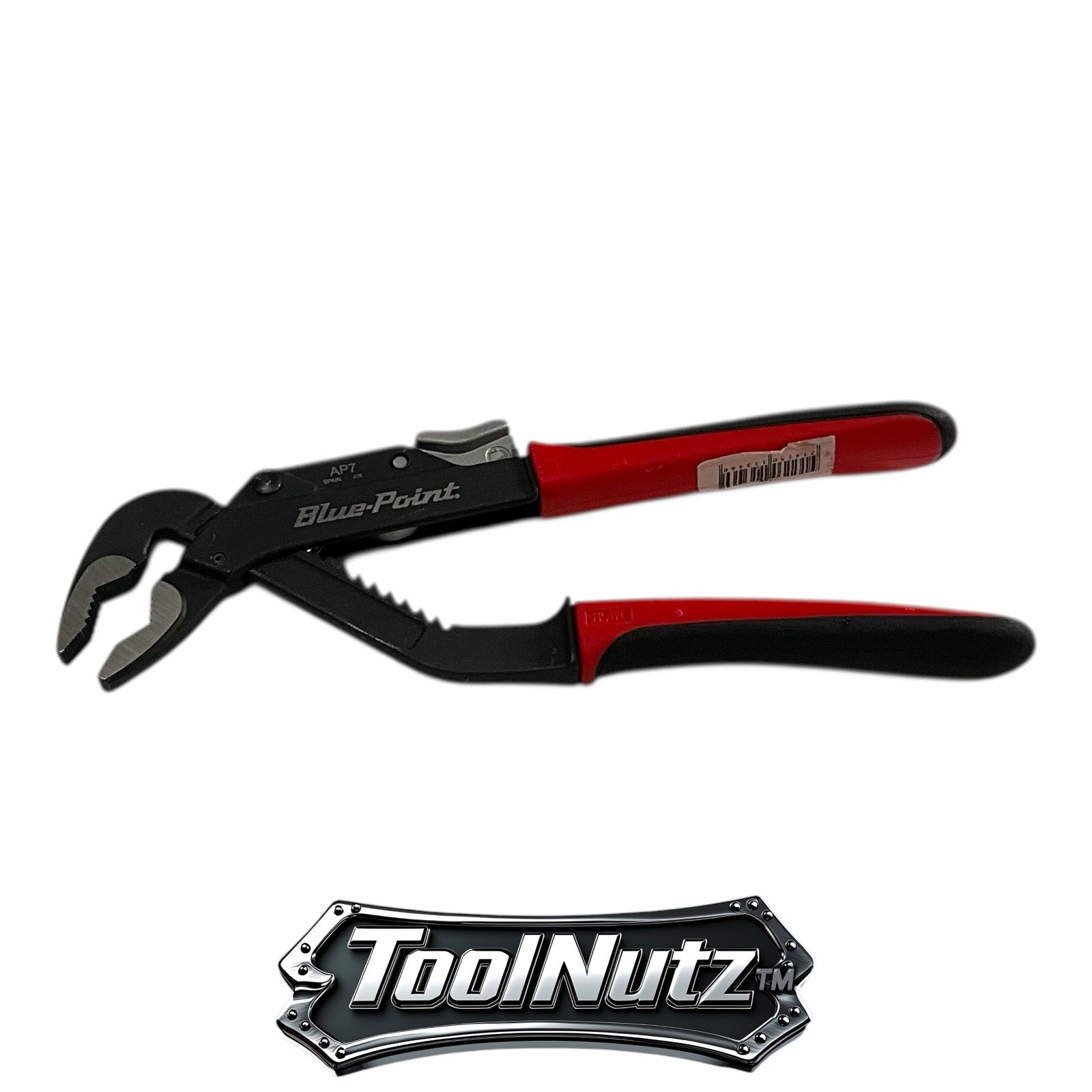 BLUEPOINT TOOLS NEW AP7 7″inch Red & Black Soft Grip Adjustable Joint Pliers
