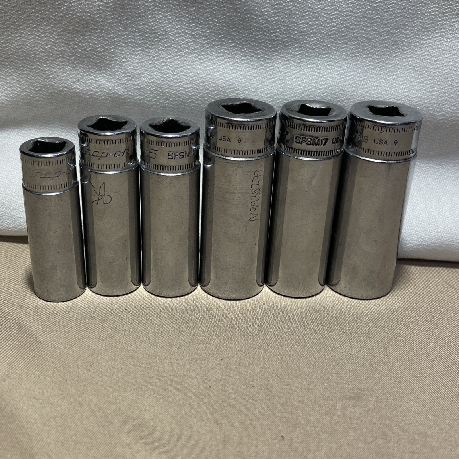 Snap On SFSM13 13” SFSM14 14” SFSM15 15” SFSM18 18” SFSM17 17” SFSM19 19” SET