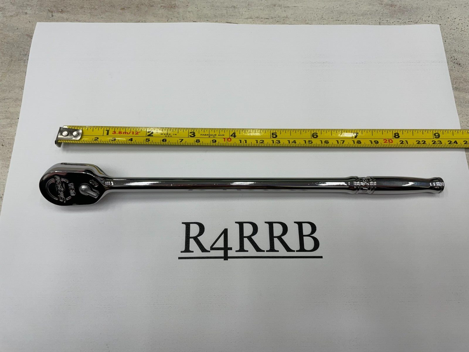 Snap-on Tools USA NEW 4pc 1/4″ Drive Fine Tooth Chrome Handle Ratchet Lot Set