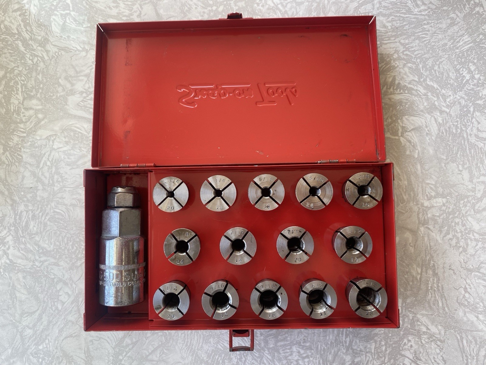 Snap-on CG500 15-piece SAE Stud Remover Set